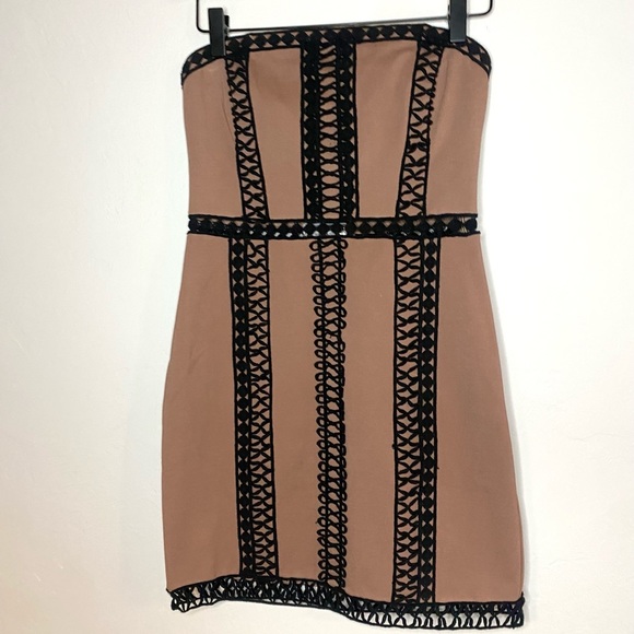 NWOT Free People City Lights Strapless Dress NEW Size 2 - Picture 3 of 11